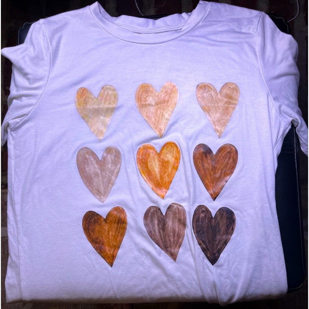 Human Race Heart Graphic Tee